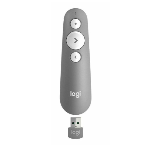 LOGITECH R500s Laser Pointer Presentation Remote Gris